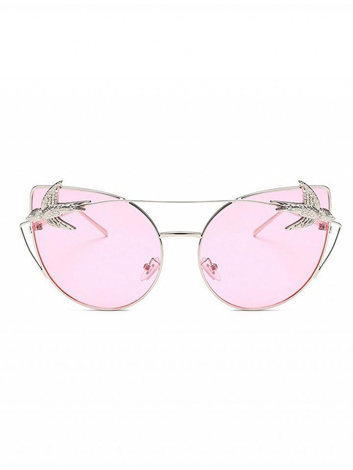 Choies Light Pink Cat Eye Sunglasses