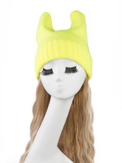 Choies Yellow Devil Horn Beanie