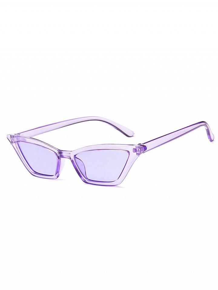 Choies Purple Cat Eye Frame Sunglasses