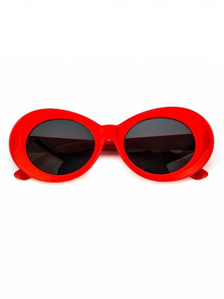 Choies Red Round Frame Sunglasses