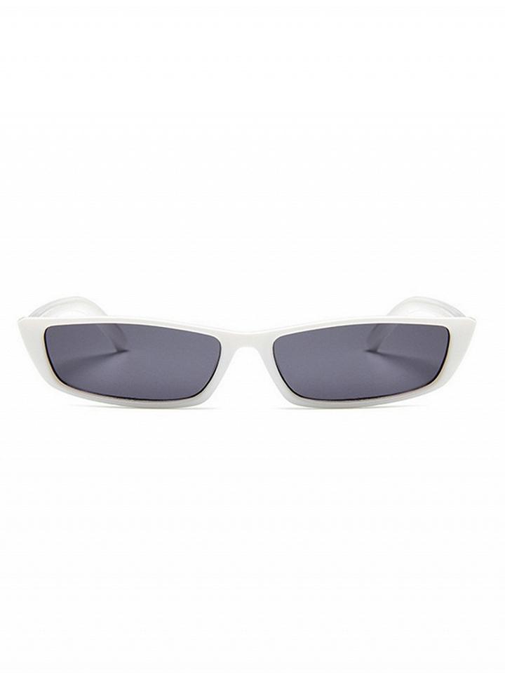 Choies White Square Frame Sunglasses