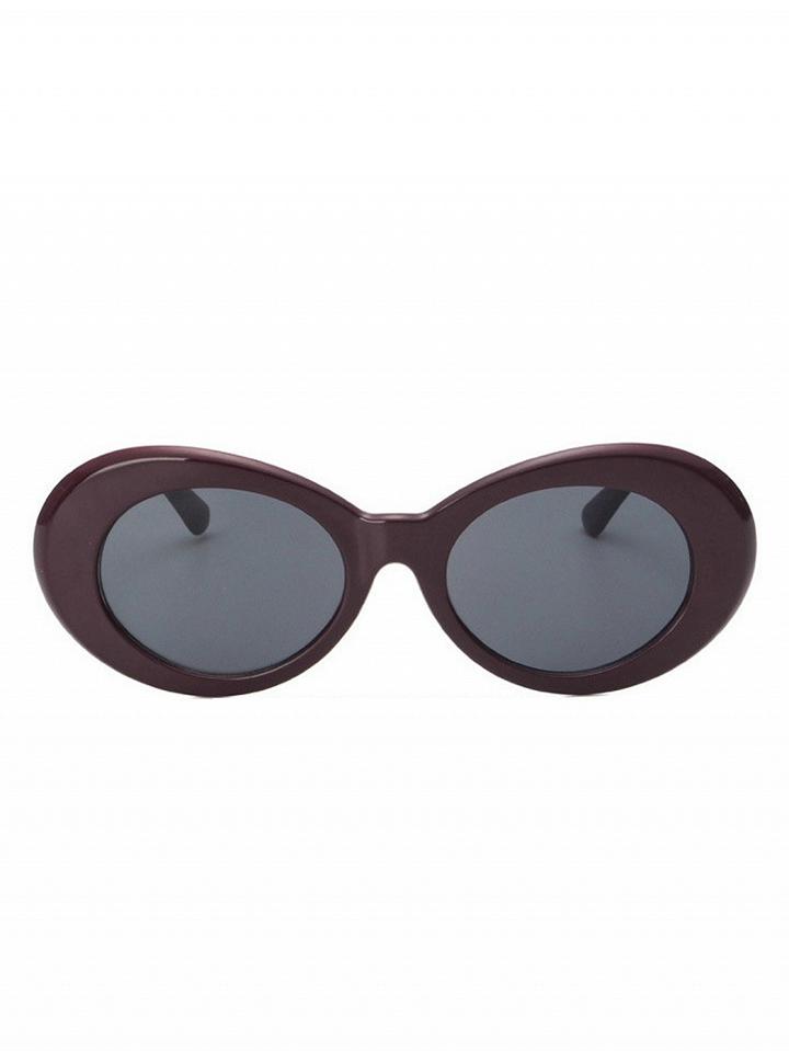 Choies Purple Round Frame Sunglasses