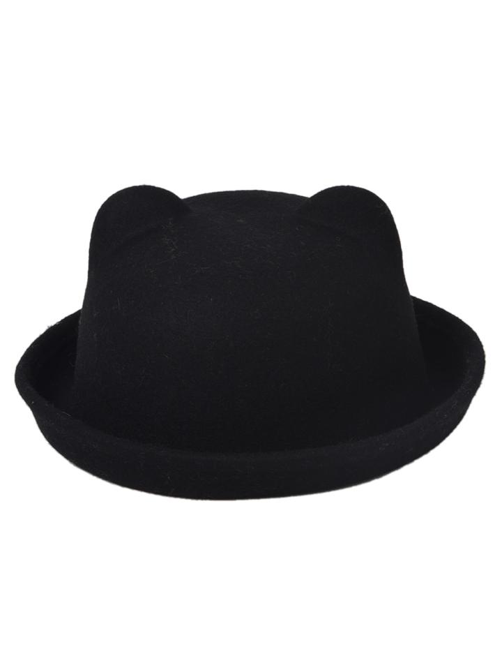 Choies Black Cat Ear Cloche Hat