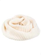 Choies Beige Knit Funnel Snood