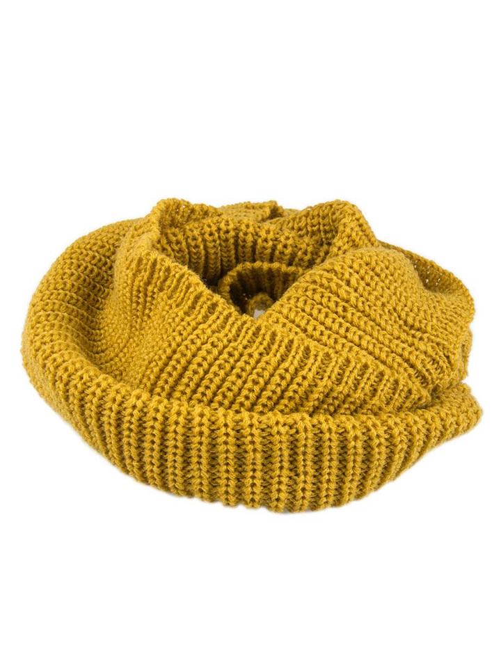 Choies Ginger Knit Funnel Snood