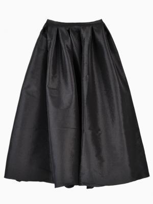 Choies Black Midi Skirt