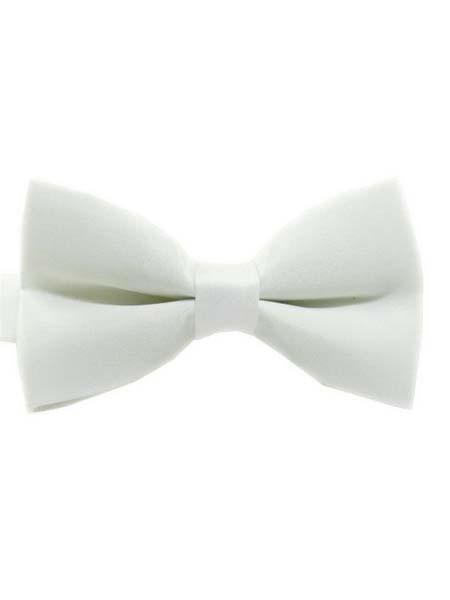 Choies Vintage Bow Tie In White