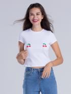 Choies White Cherry Girly Tee