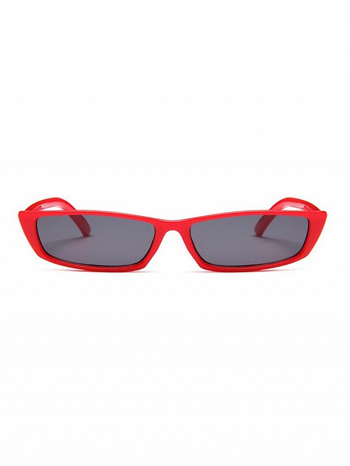 Choies Red Square Frame Sunglasses