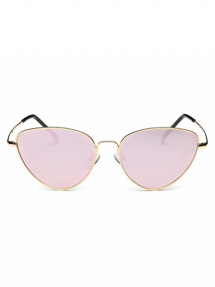 Choies Light Pink Cat Eye Frame Sunglasses