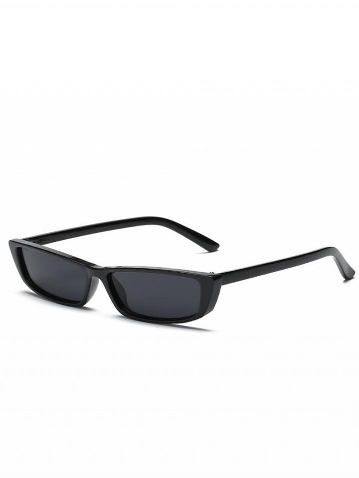 Choies Black Rectangle Sunglasses