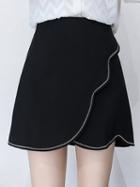 Choies Black High Waist Mini Skirt