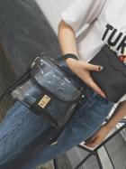 Choies Black Transparent Cross Body Bag