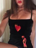 Choies Black Velvet Embroidery Crop Cami