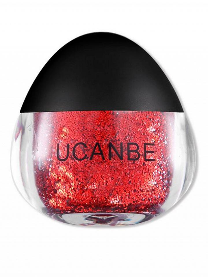 Choies Red Sequin Detail Sparking Eye Shadow