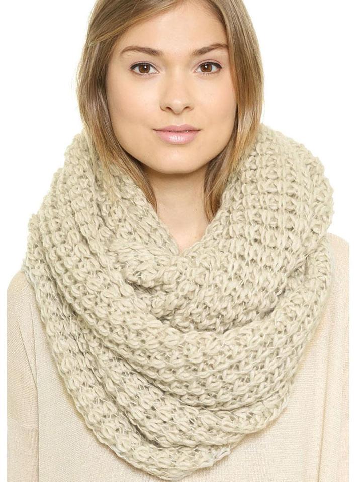 Choies Cream Chunky Hand Knitted Snood