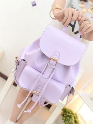 Choies Choies Lavender Preppy Style Backpack