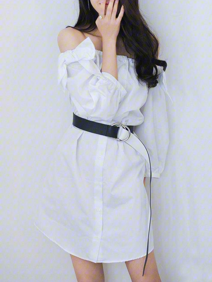 Choies White Off Shoulder Bow Embellished Cropped Sleeve Mini Dress