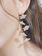 Choies Silver Thomsonii Shape Chic Women Earrings