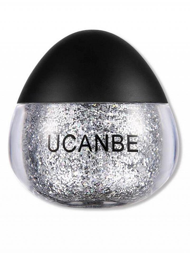 Choies Dark Silver Sequin Detail Sparking Eye Shadow