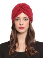 Choies Red Turban Hat