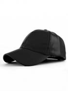 Choies Black Leather Look Baseball Cap