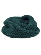 Choies Olive Knit Funnel Snood