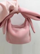 Choies Pink Bowknot Handle Bag