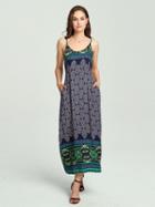Choies Polychrome Mixed Tribal Print Cami Maxi Dress