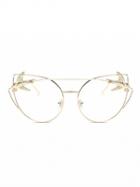 Choies Gold Cat Eye Sunglasses