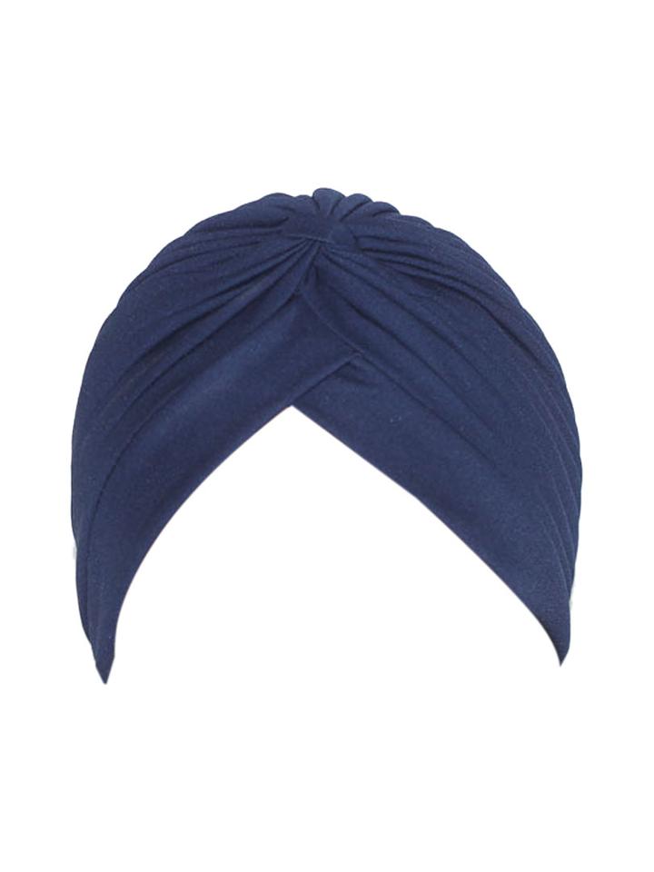 Choies Navy Turban Hat