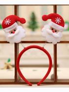 Choies Red Christmas Santa Claus Spring Hair Accessory