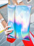 Choies Hologram Pu Fold Clutch Bag