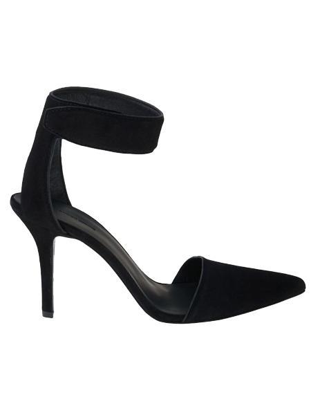 Choies Black Suede Thin Heeled Heels
