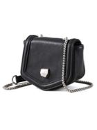 Choies Black Cover Chain Messenger Bag