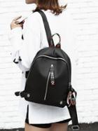 Choies Polychrome Zip Detail Backpack