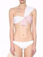 Choies Multicolor Nylon One Shoulder Chic Women Bikini Top And Bottom