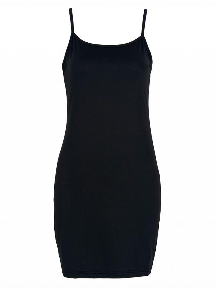 Choies Black Spaghetti Strap Bodycon Mini Dress