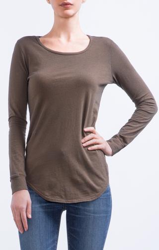 Citizens Of Humanity Ellie Long Sleeve T-shirt In Olive