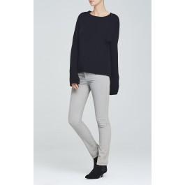 Citizens Of Humanity Agnes Mid Rise Slim Straight In Mist Grey Corduroy