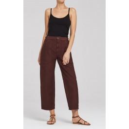 Citizens Of Humanity Kendall Wide Leg In Garnet
