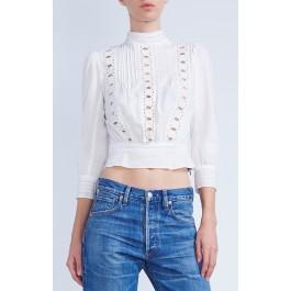 Citizens Of Humanity Josie Blouse In White