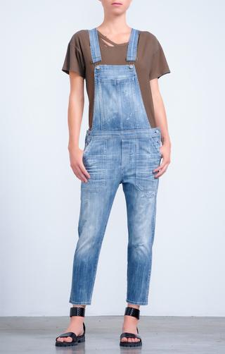 Citizens Of Humanity Audrey Slouchy Slim Overall In Sun Bleach