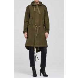 Citizens Of Humanity Camilla Oversized Parka In Army Green