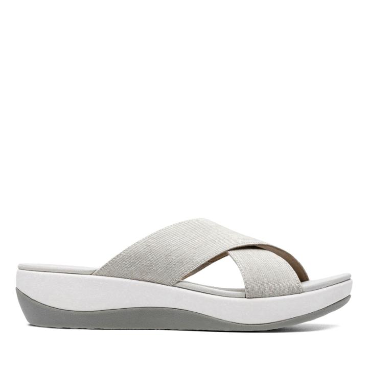 Clarks Arla Elin - Sand Textile - Womens 9