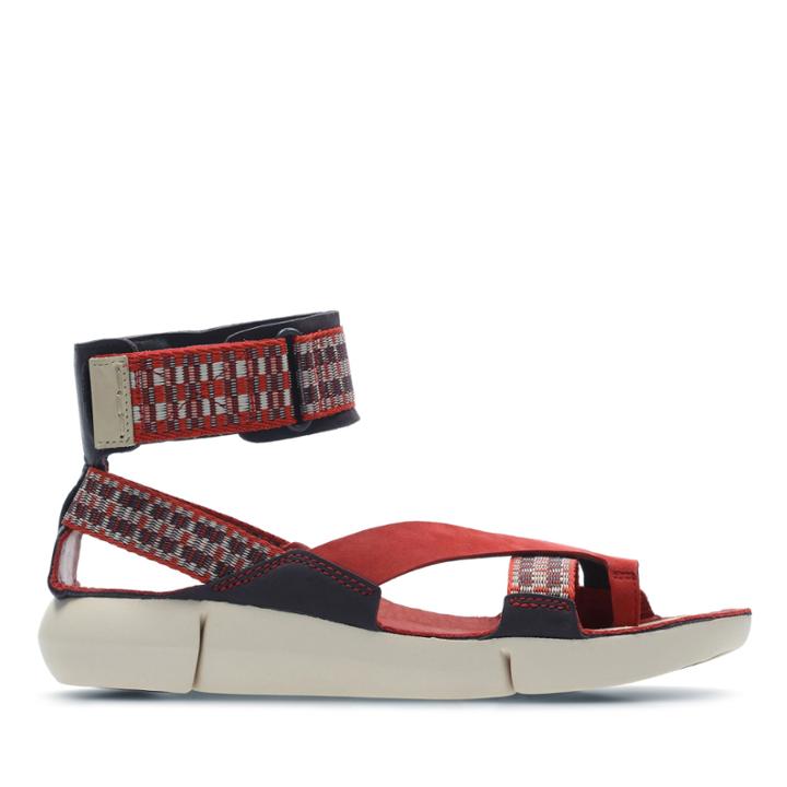 Clarks Tri Rush - Red Combi - Womens 10