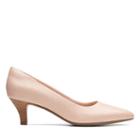Clarks Linvale Jerica - Blush Leather - Womens 9