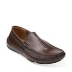 Clarks Ashmont Race In Brown Smooth Leather