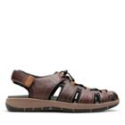 Clarks Brixby Cove - Dark Brown Leather - Mens 10