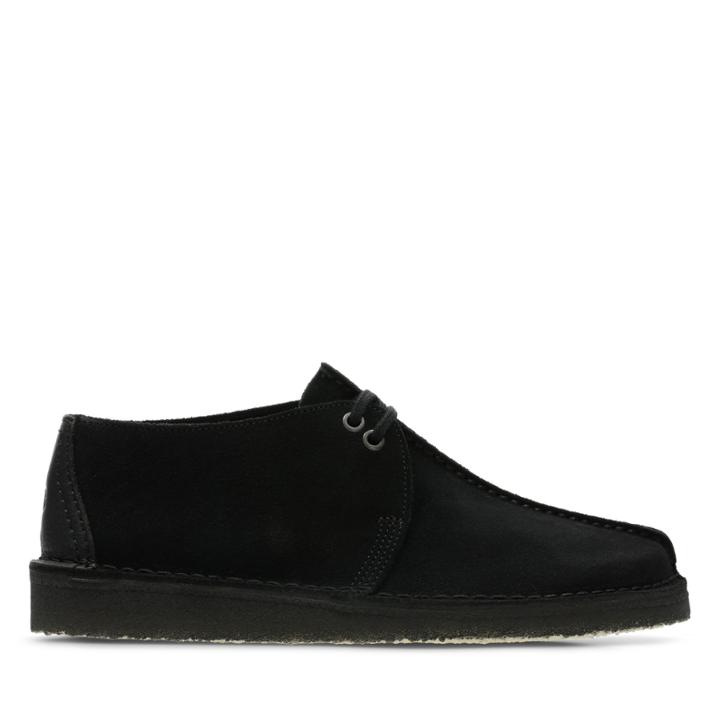 Clarks Desert Trek - Black Suede - Mens 11